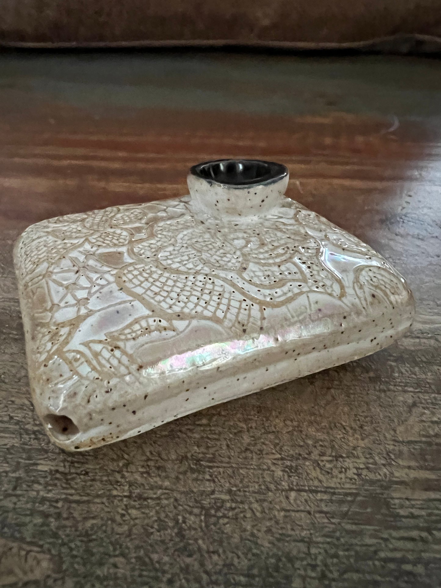 Pillow Pipe ~ “Mother of Pearl Lace”