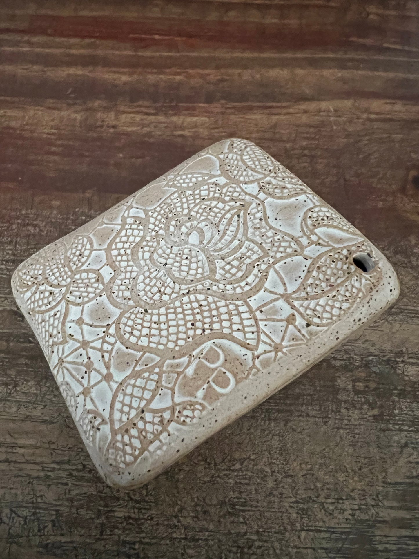 Pillow Pipe ~ “Mother of Pearl Lace”