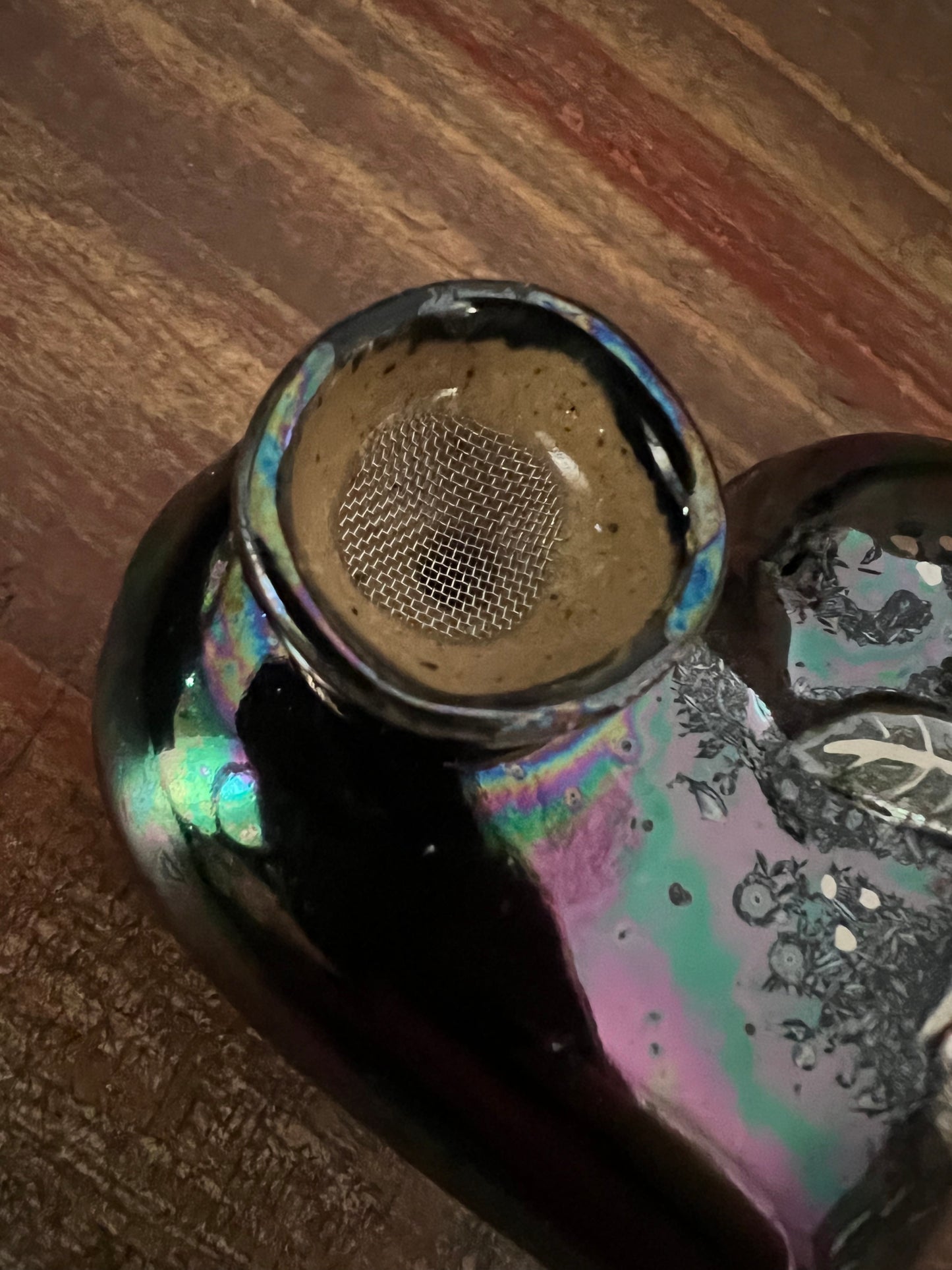 Pillow Pipe Heart ~ “Rosey Love”