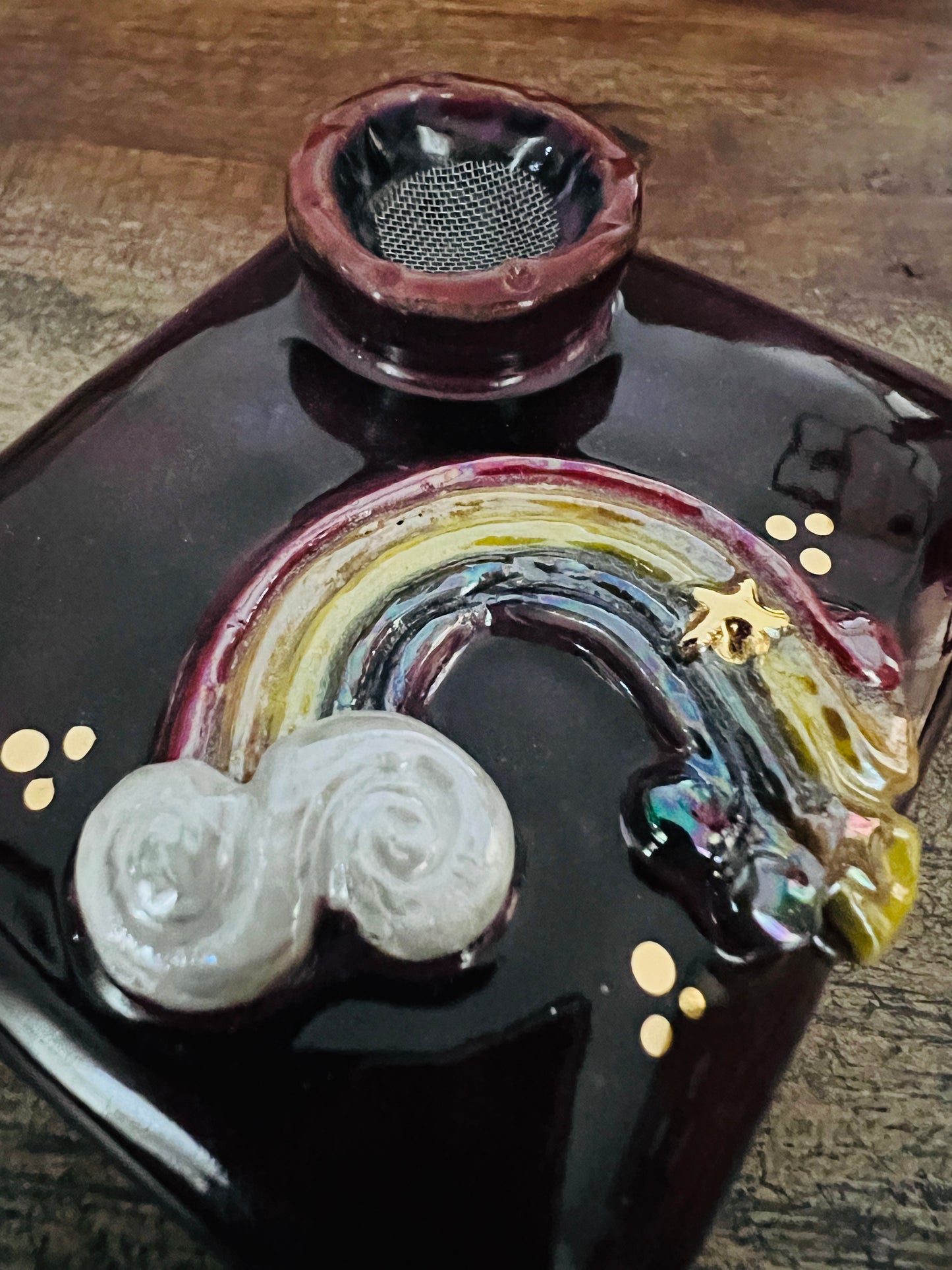 Pillow Pipe ~ “Rainbow Pride”