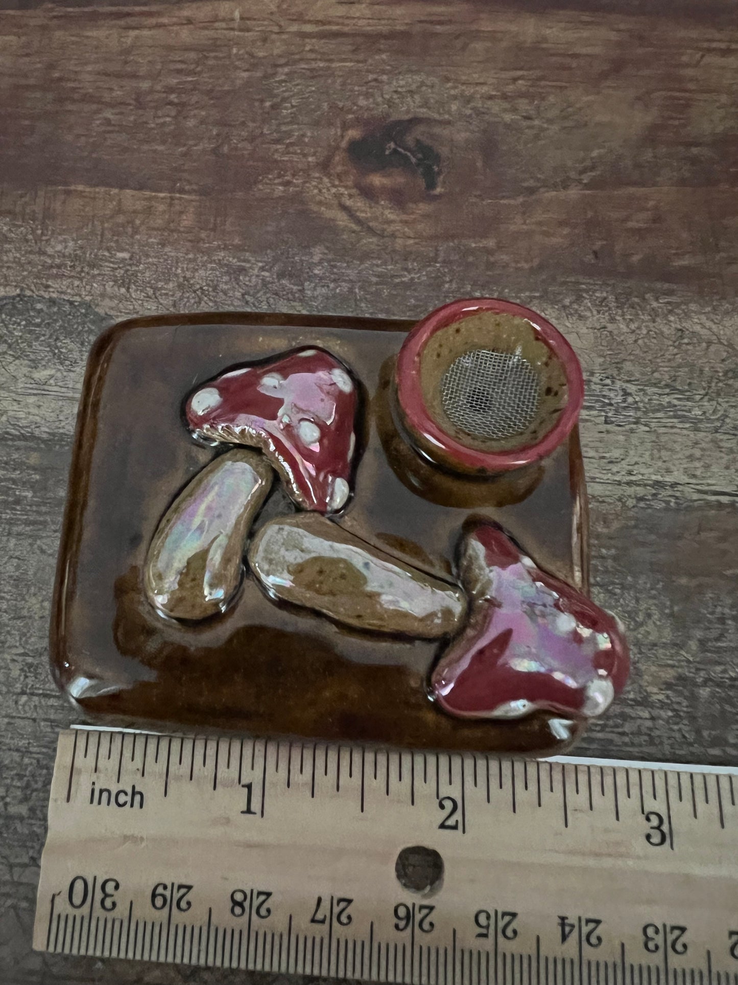 Pillow Pipe ~ “‘Shrooms”