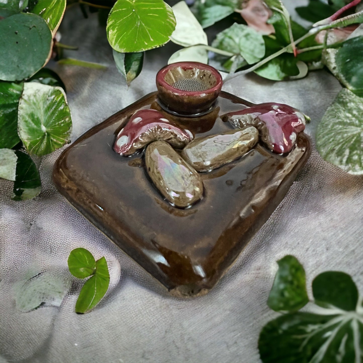 Pillow Pipe ~ “‘Shrooms”