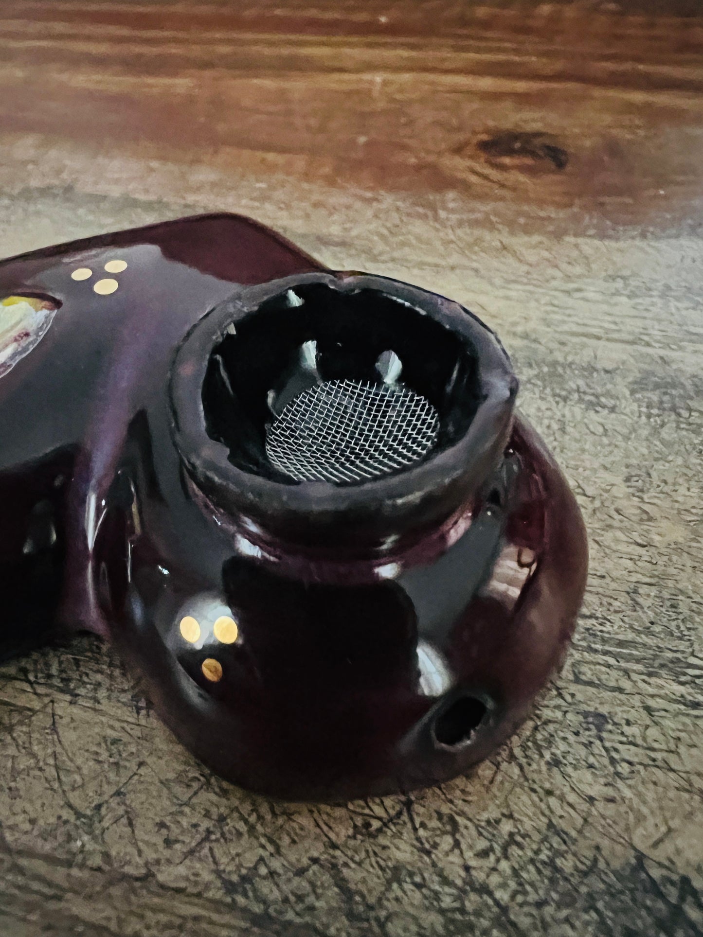 Pillow Pipe Heart ~ “Merlot Pride”