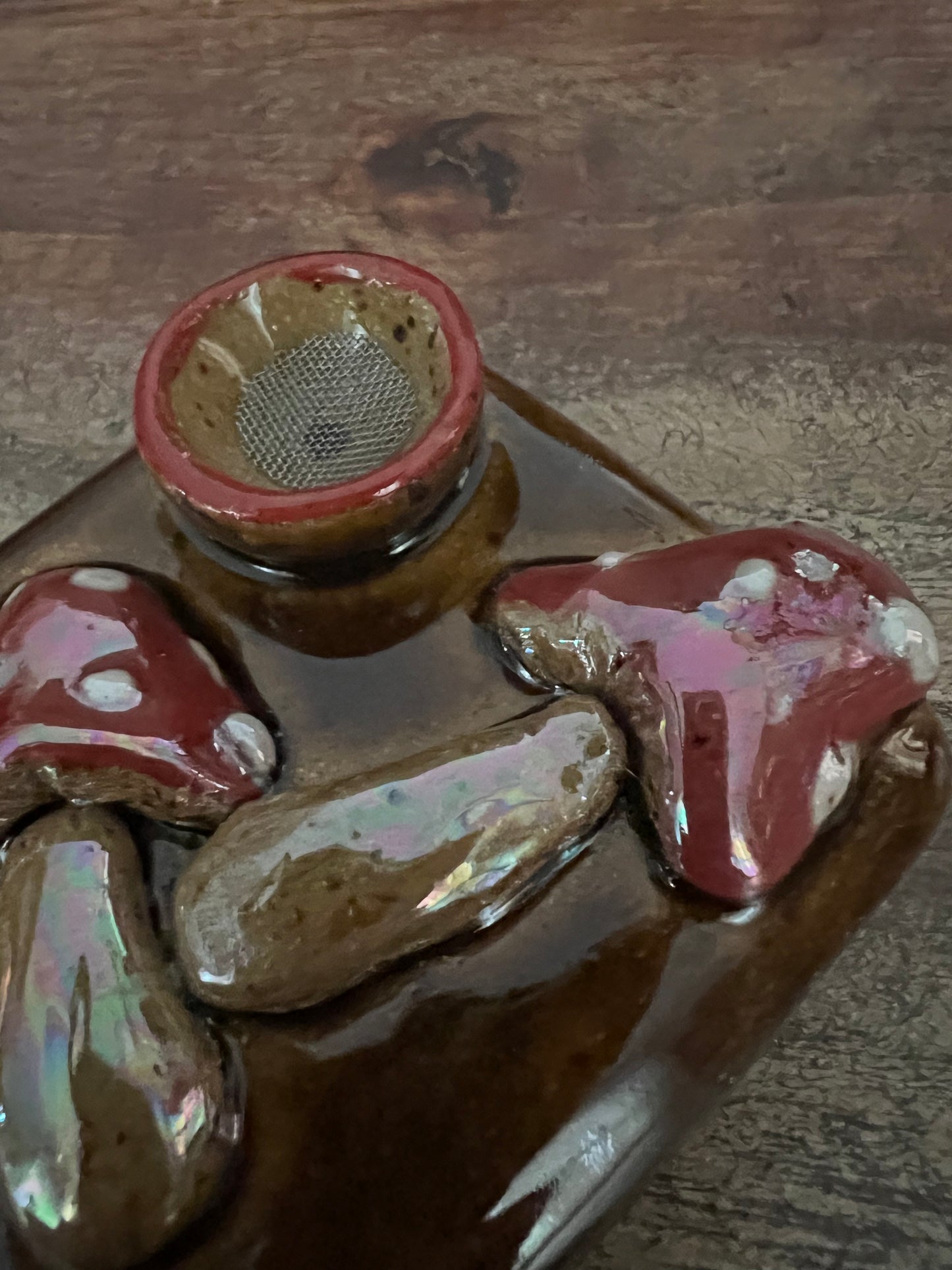 Pillow Pipe ~ “‘Shrooms”