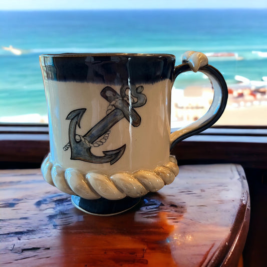 Mug ~ Nautical Anchor  #1