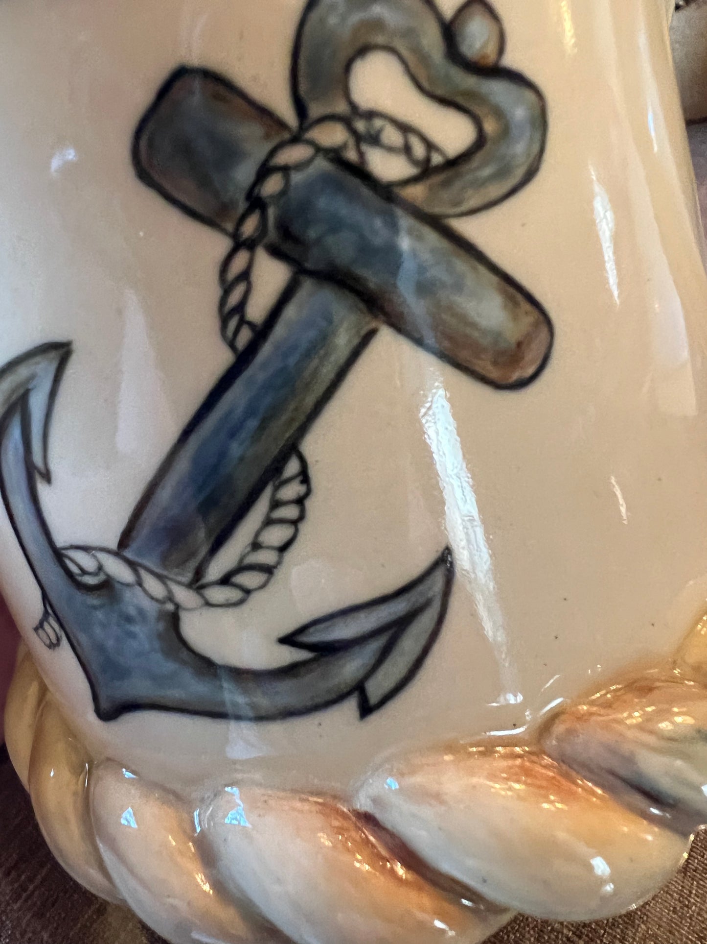 Mug ~ Nautical Anchor  #2