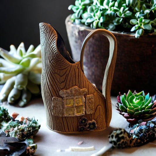 Woodland Gnome Home Pitcher